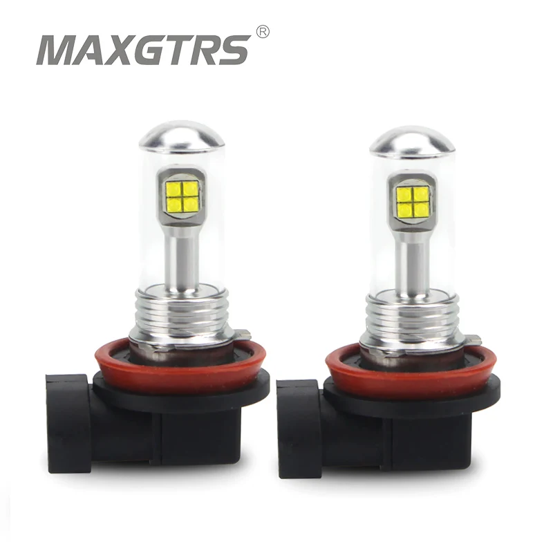 2x H4 H7 H8 H11 9005 9006 HB3 HB4 40W CREE светодиодный Чипсы лампы дневного светильник 6000K белый автомобиль Противотуманные огни DRL головной светильник DC12V