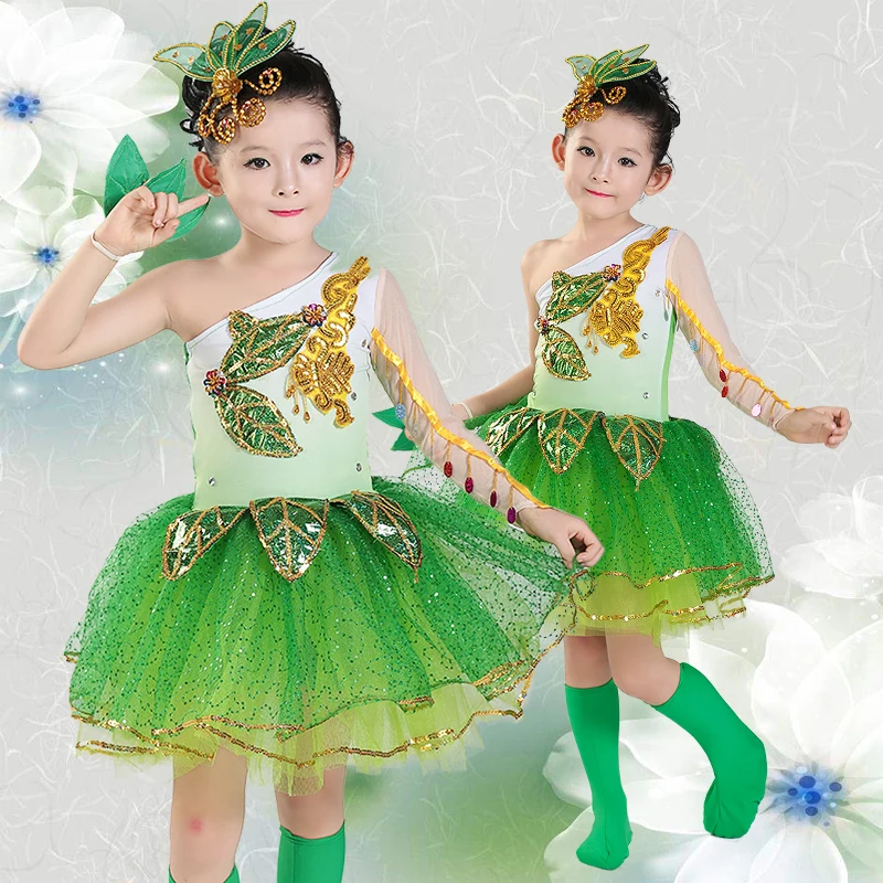 Blue Bird Costume For Girls School Stage Performance Festival