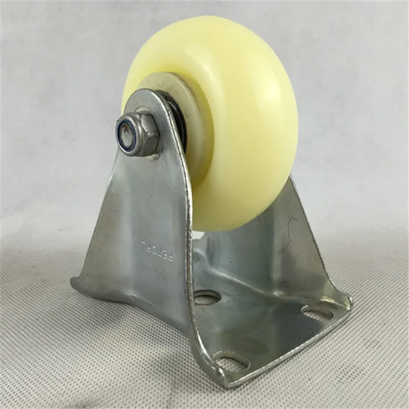 4 inch medium sized fixed double bearing casters small wheels furniture