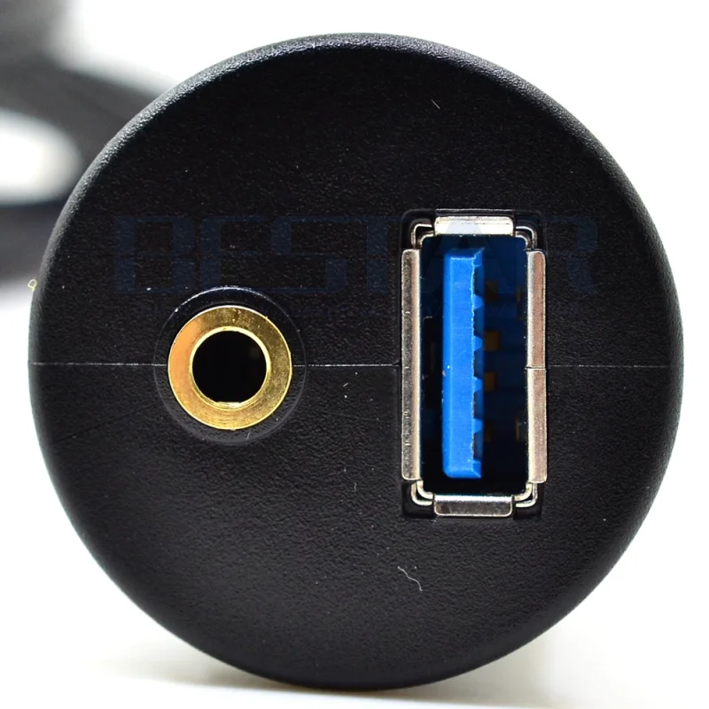 1 м/3 фута USB 3 0 и RCA папа к USB3.0 5 мм Женская панель приборной панели Aux удлинитель