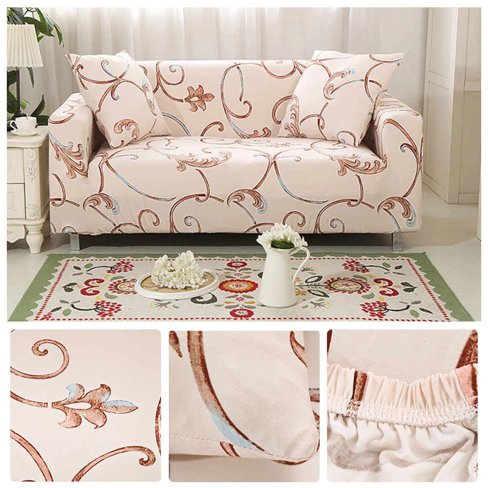 Sofa Cover Printed Covers Armchairs For Living Stretch Covers Sofas Elastic SA47002