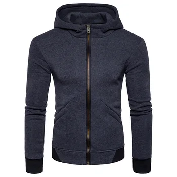 

Hoodies Men Cardigan Sweatshirts Solid Color Fashion Brand Men'S Hoodie Autumn Winter Pullover Tracksuits Moleton XXL
