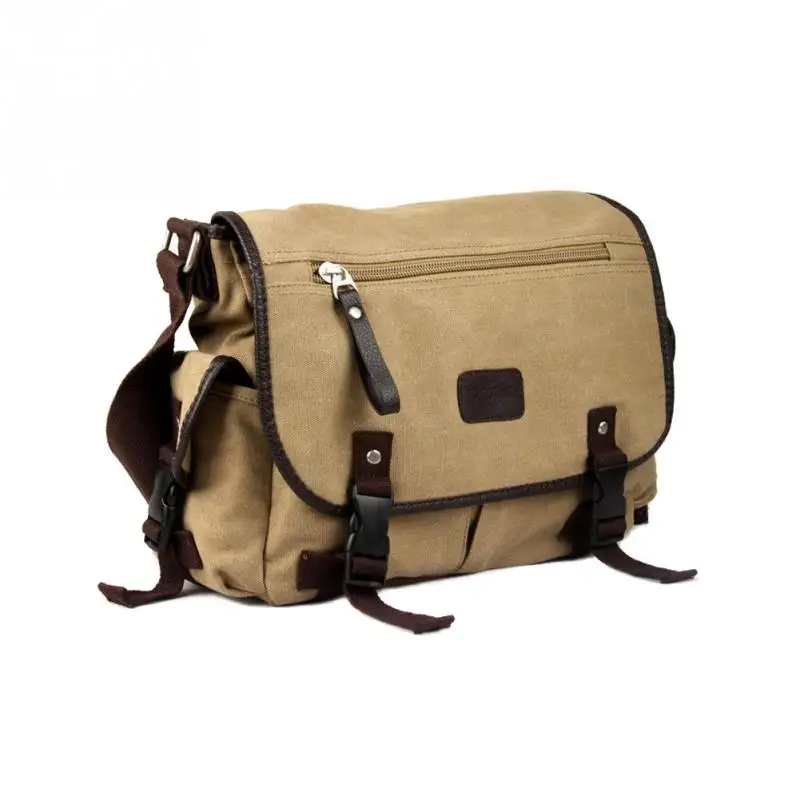 Men Canvas Shoulderbag Hunter Outdoor Carry Bags Hunting Shoulder Bag