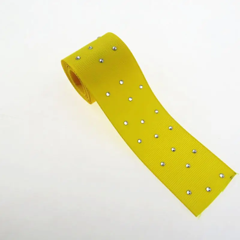 10 ярдов/Лот 38 мм твердые Rhinstone печатные ленты с хорошим качеством DIY ручной работы