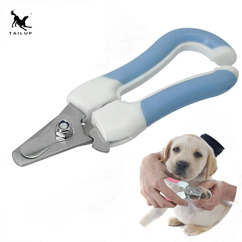 

Pet Safety Claw Nail Scissors Cutter Dogs & Cats Nail Clippers and Trimmer Pet Grooming Supplies Free Nail Toe File Included