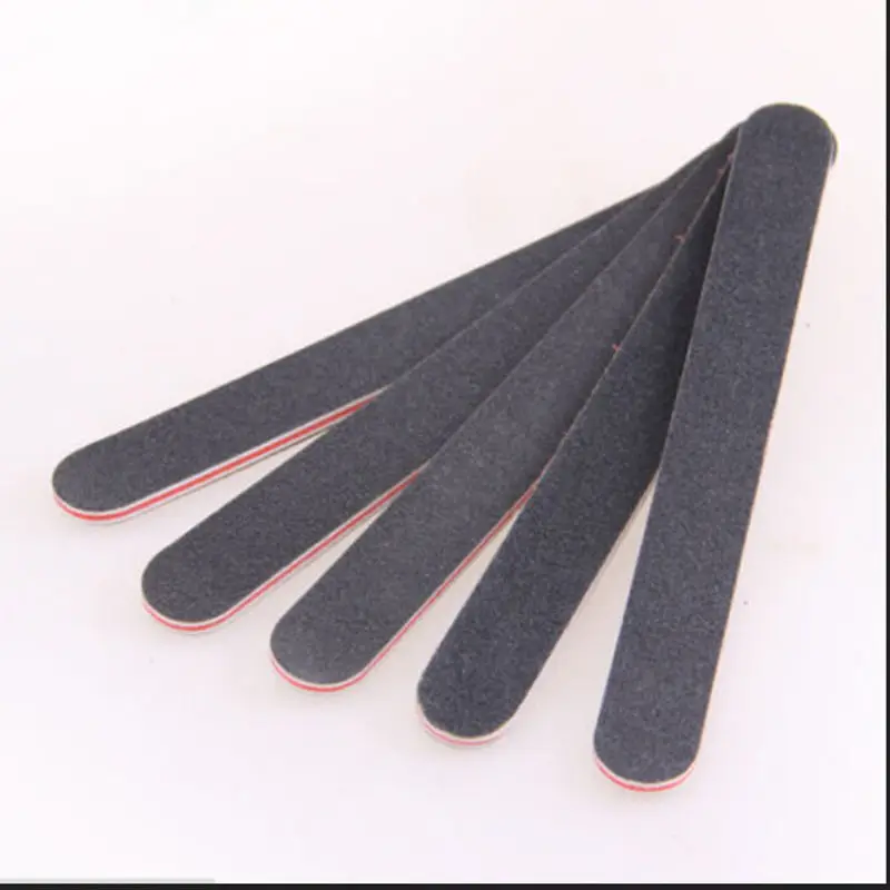 

1/2/3 PCs Double Sided Sanding Nail File Grits 100/180 Straight Edge Stick,Nail Art Salon Glitter Tools