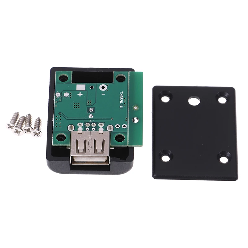 

New Solar Panel USB Charger Regulator With Cover Screws DC-DC 4.5-20V 12V Step Down To 5V 2A 1pc