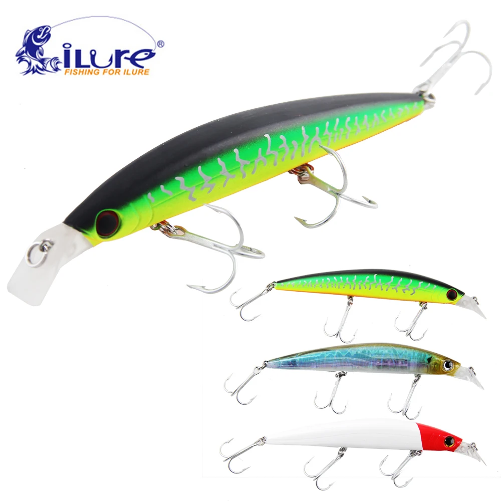 iLure fishing bait minnow 24g 14.5cm fishing bait ball glass hard lure