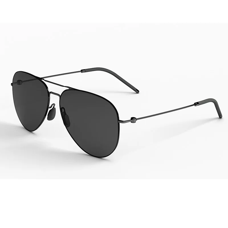 Оригинальные Xiaomi Mijia TS брендовые нейлоновые Поляризованные солнечные очки из нержавеющей стали линзы УФ-защита для путешествий на открытом воздухе для мужчин и женщин