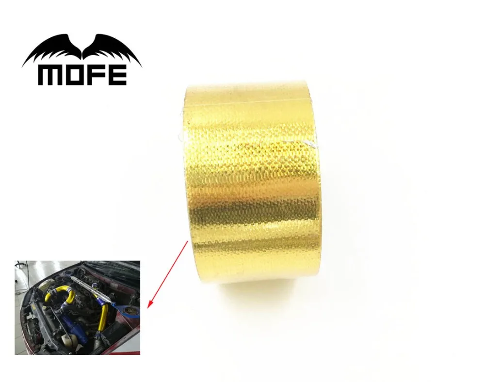 MOFE 2 &quotx 5 метров рулон золотой тепловой обертки барьер для BMW E36 Z3/318I/IC/IS/TI EP-WR20DJGOLD |
