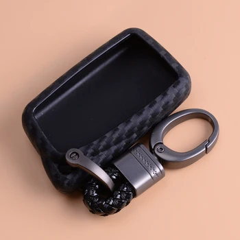 

CITALL Silicone Carbon Fiber Style Key Remote Key Shell Cover Fob Case Bag Fit For Lexus IS ES NX RX GS LX RC 2016 2017 2018
