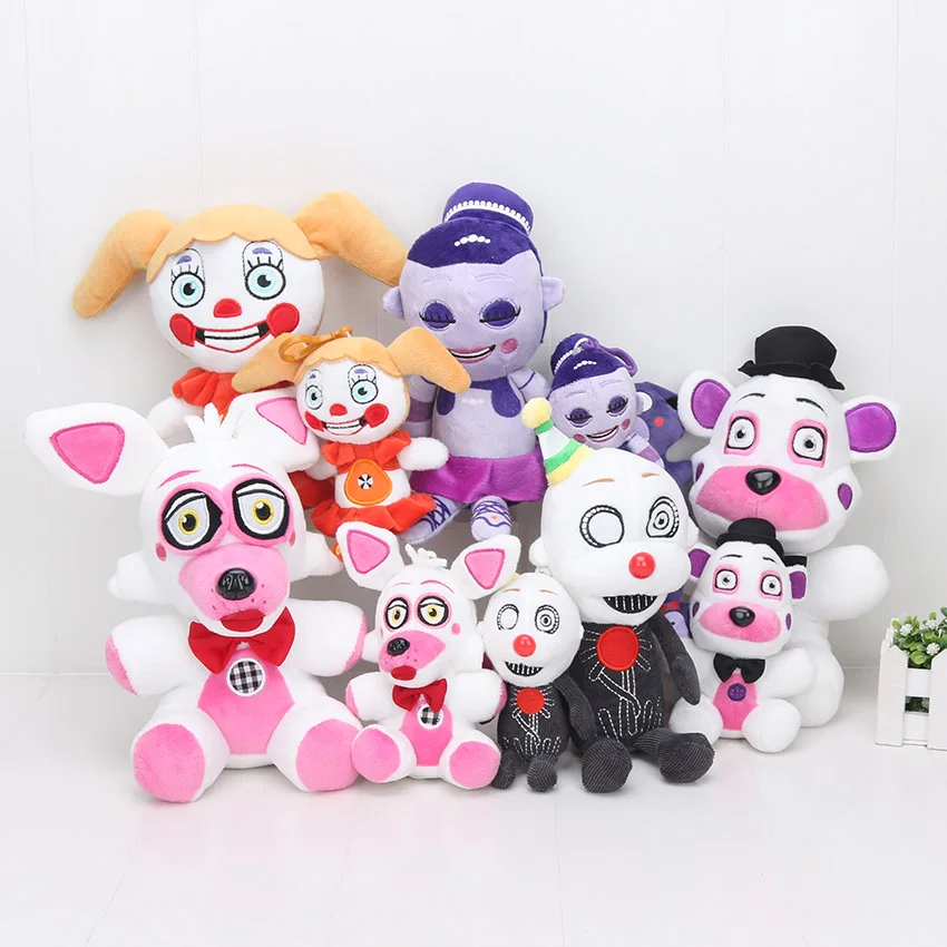 15 см/25 см FNAF плюшевые игрушки Funtime лисица Фредди цирк ребенок эннард сестра