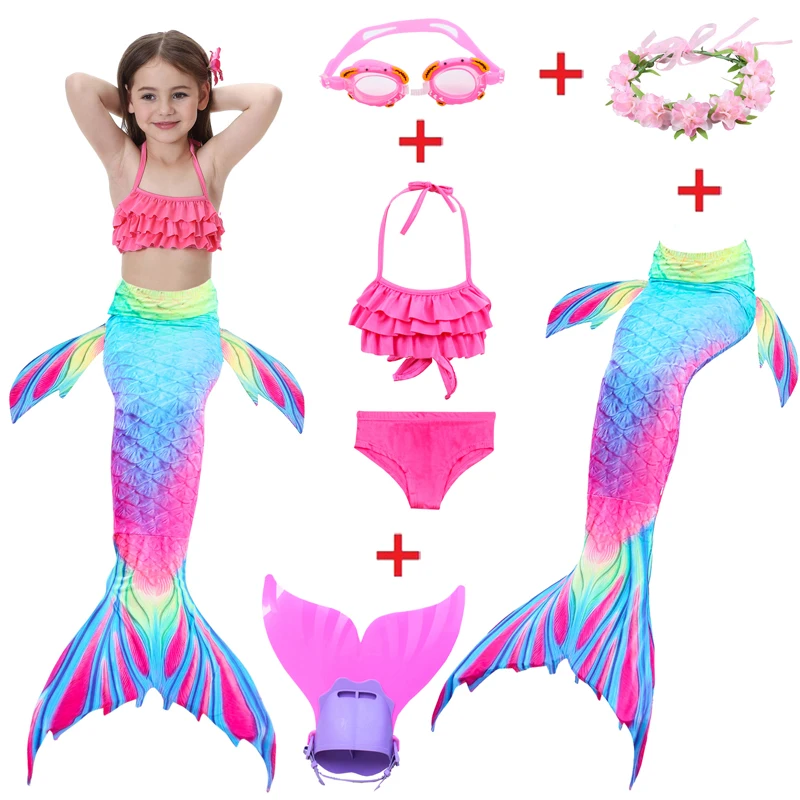 mermaid swimming costume child