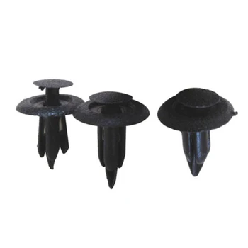 

100pcs Car Clips Retainer Rivets Car Bumper Plastic Fastener Set Sale Useful