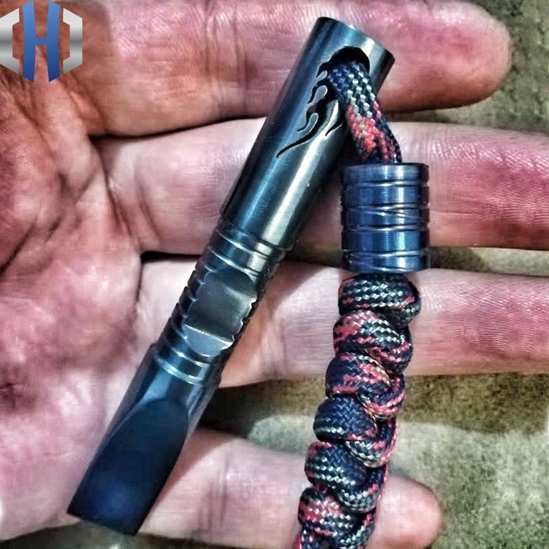 

Titanium Alloy Crowbar EDC Tool Tactical Self-defense Bottle Opener Pocket With Manual Outdoor Survival Equipment