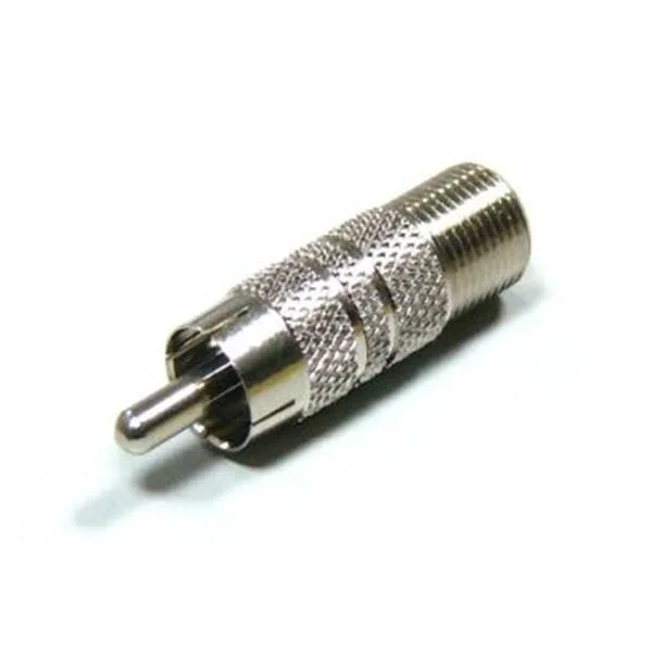 

100pcs/lot F Female to RCA Male Adapter CCTV Audio Video TV Adapter Connector ,VD-CA37