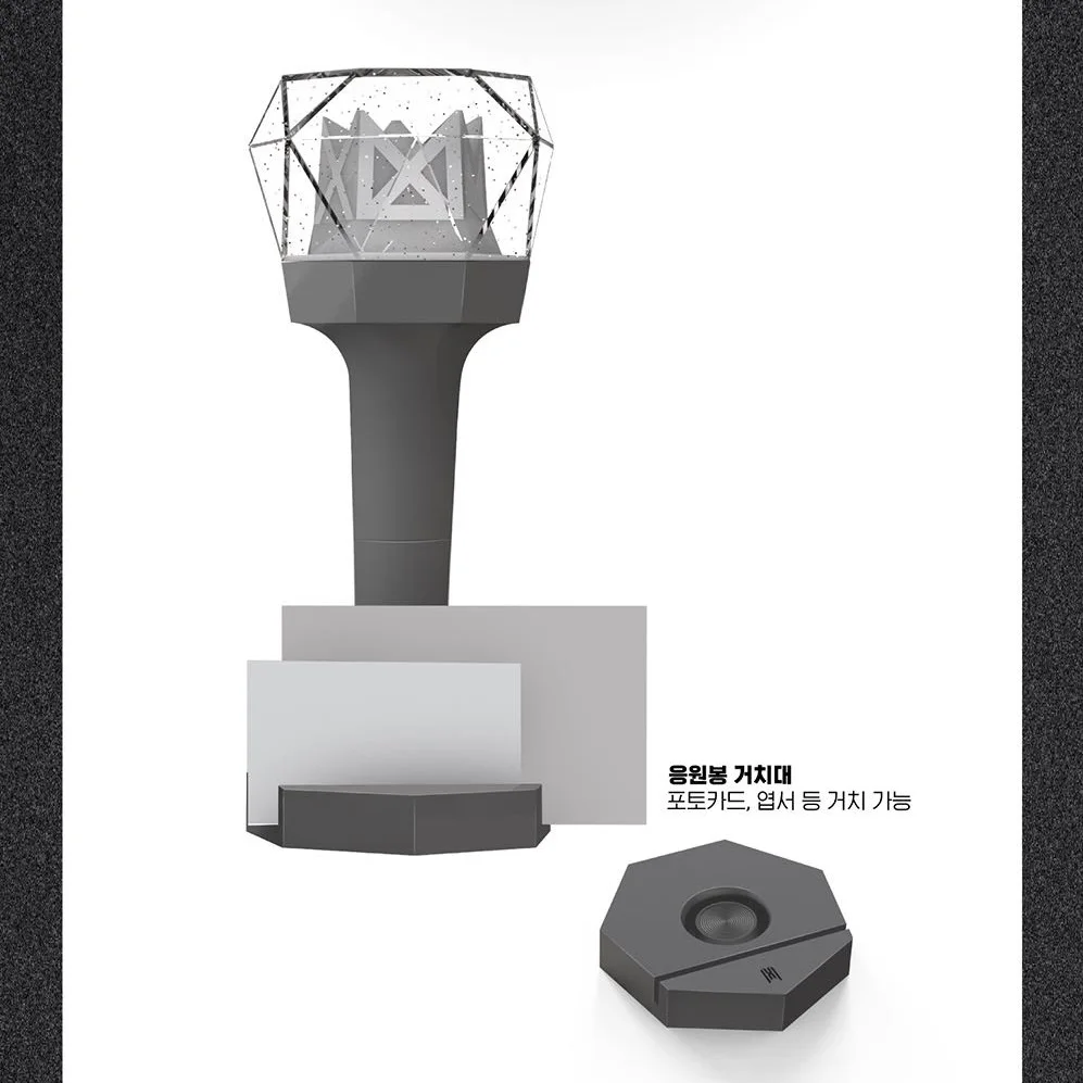 US $67.49 In stock LED KPOP MONSTA X Light Stick Ver2 Official 2018 New Stick Lamp Concert Lightup Lamp Gift Collection Hiphop Lights