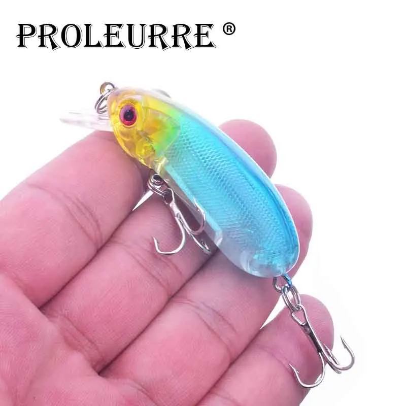 

1Pcs 60mm 10g Crank Bait Fishing Lure Artificial Minnow Fishing Wobblers Hard Crankbaits Fishing Lures Topwater Swim Baits