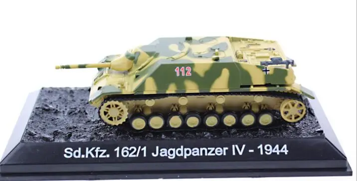 AMER 1/72 масштаб военная модель игрушки Jagdpanzer IV-1944 Танк Разрушитель литой металлический Танк модель игрушки для коллекции, подарок, дети
