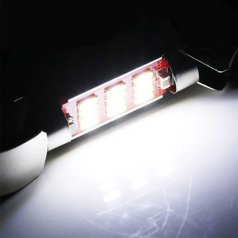 31 мм 36 39 42 C5W C10W 4014 SMD LED CANBUS без ошибок автомобильный фестонный светильник