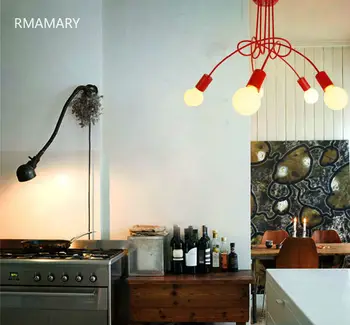 

RMAMARY LED Hot Sale Fashion Design of Room pendant Lamp Nordic pendant Lamp 3/5 heads pendant Lights for Home Decor Including