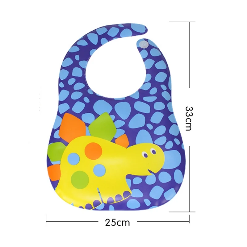 Распродажа! 1 шт. EVA детские нагрудники водонепроницаемый передник для кормления, детская одежда для еды новинка, детский нагрудник, детский халат с рисунком