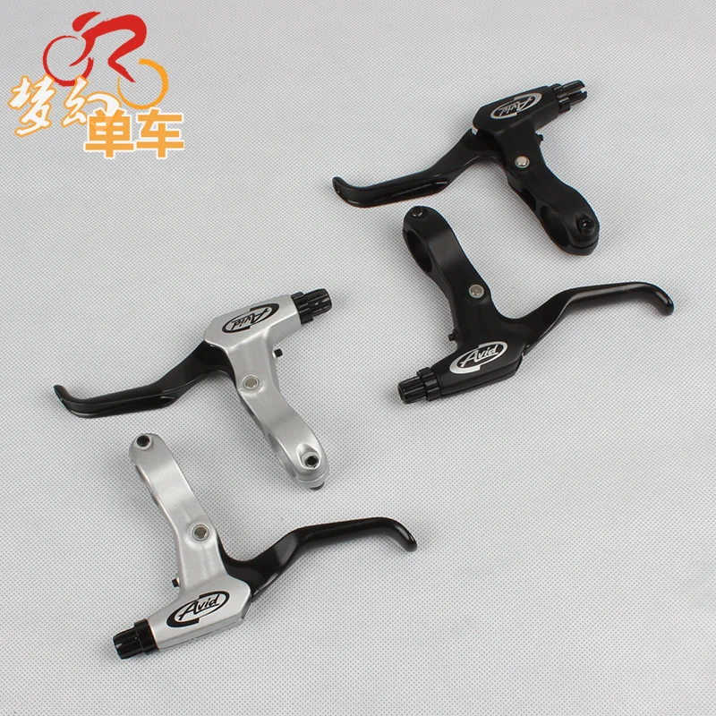 

Brake Aluminum Alloy V-brake Disc Brakes Lever Mountain Bike Bicycle brake Handle Crank Black ultra-light