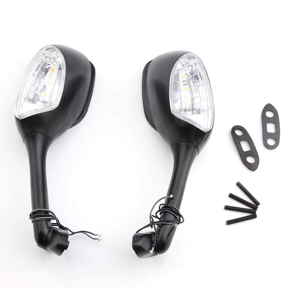 

Motorcycle Racing LED Turn Signals Rearview Side Rear View Mirror Accessories For Suzuki GSXR1000 GSXR600 GSXR750 2005-2011