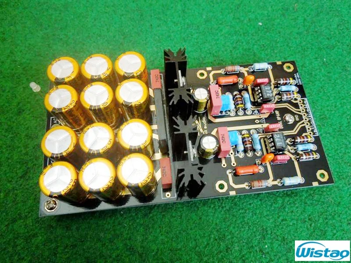 

MM Phono Amplifier Board Finished PCBA Turntables Phono Amp Germany DUAL Circuit Attenuated RIAA Circuit HIFI Audio DIY