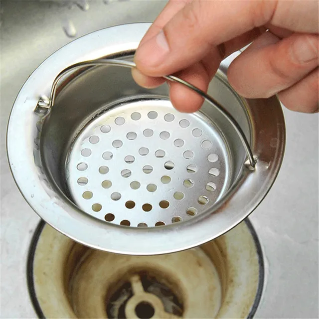 1 Pc Dapur Outfall Pipe Tangki Air Saringan Wastafel Cuttable 1 Pc Dapur Outfall Pipe Tangki Air Saringan Wastafel Cuttable Filter Stainless Steel Saluran