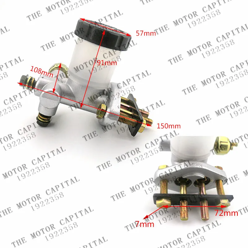 

high Performance Hydraulic Brake Master Cylinder Pump Fit 125cc 150cc to 250cc 300cc Go Kart
