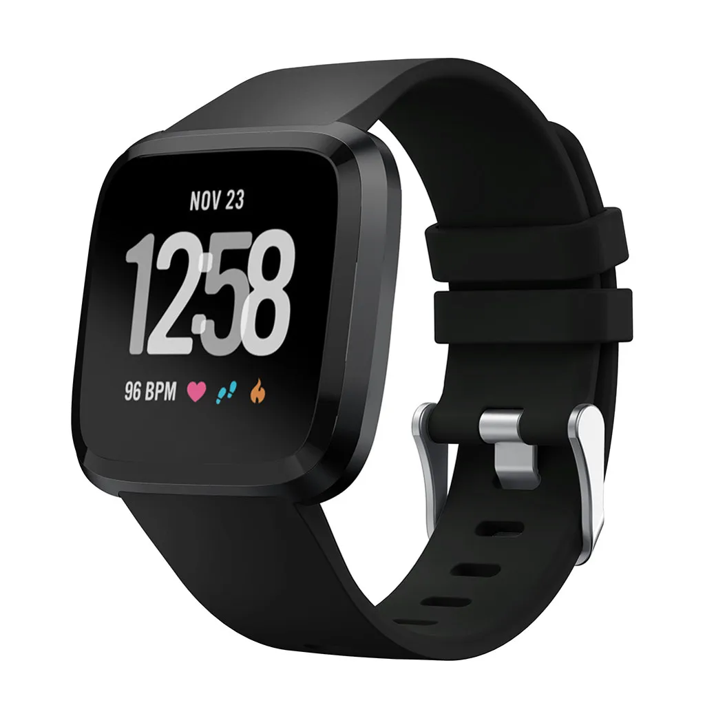 

Watch Strap Band High Quality Soft Silicone Replacement Replacement Wristband For Fitbit Versa Lite Smart Watchbands 19MAR28