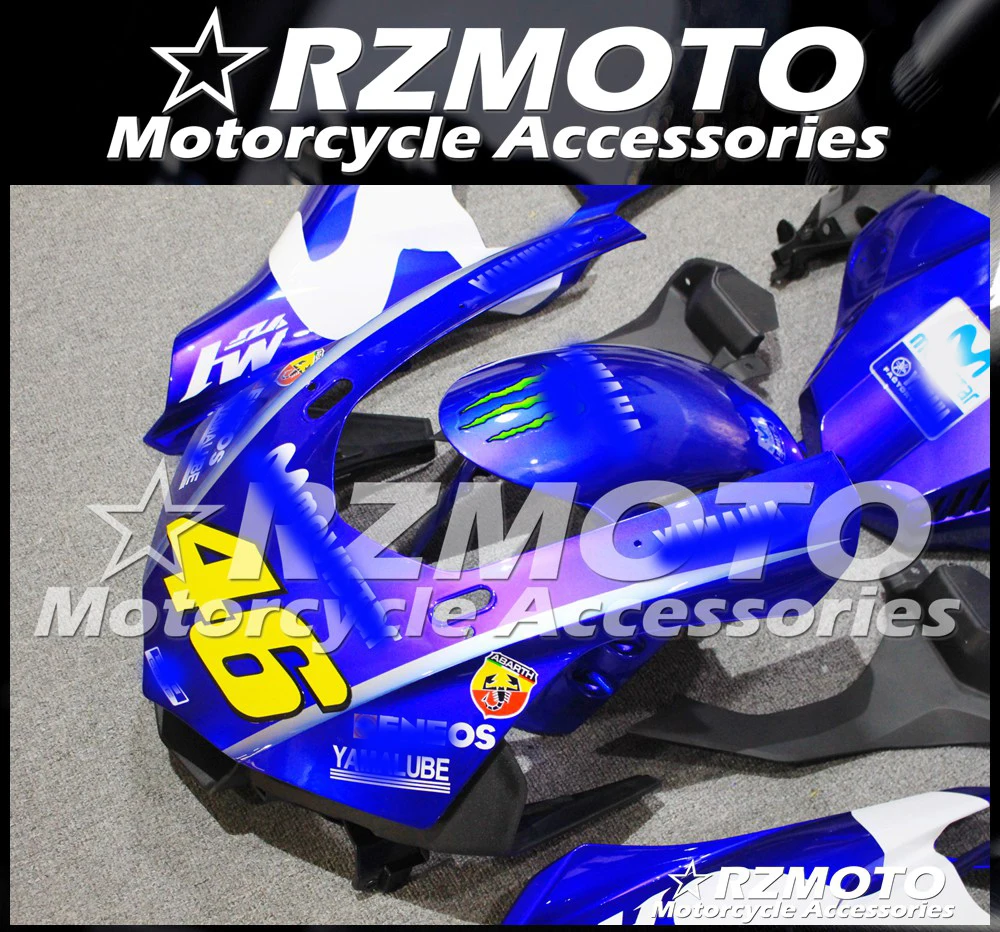 ABS обтекателя тело комплект пригодный для YAMAHA YZF1000 YZF R1 15 16 17 18 2015 2016 2017 2018 YM16|Полные
