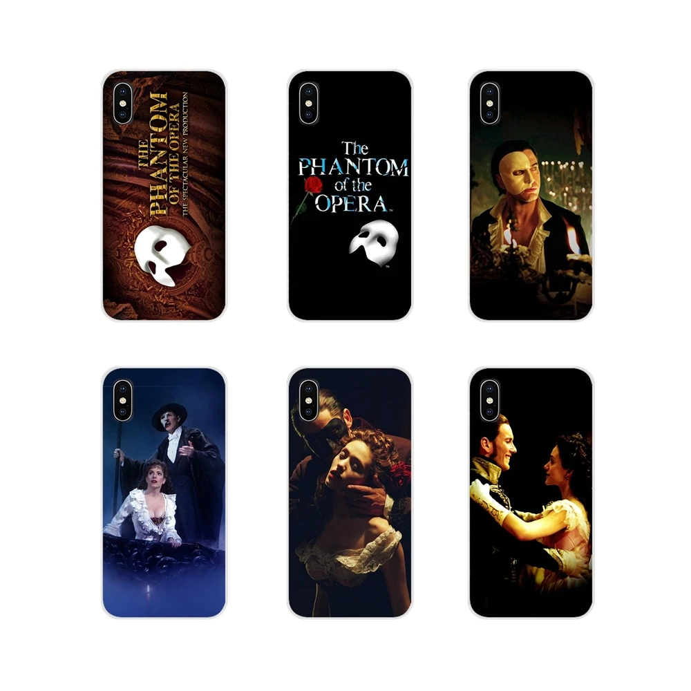 ТПУ чехлы накладки для Samsung Galaxy S4 S5 MINI S6 S7 edge S8 S9 S10 Plus Note 3 4 5 8 9 The Phantom of the Opera Love Mask