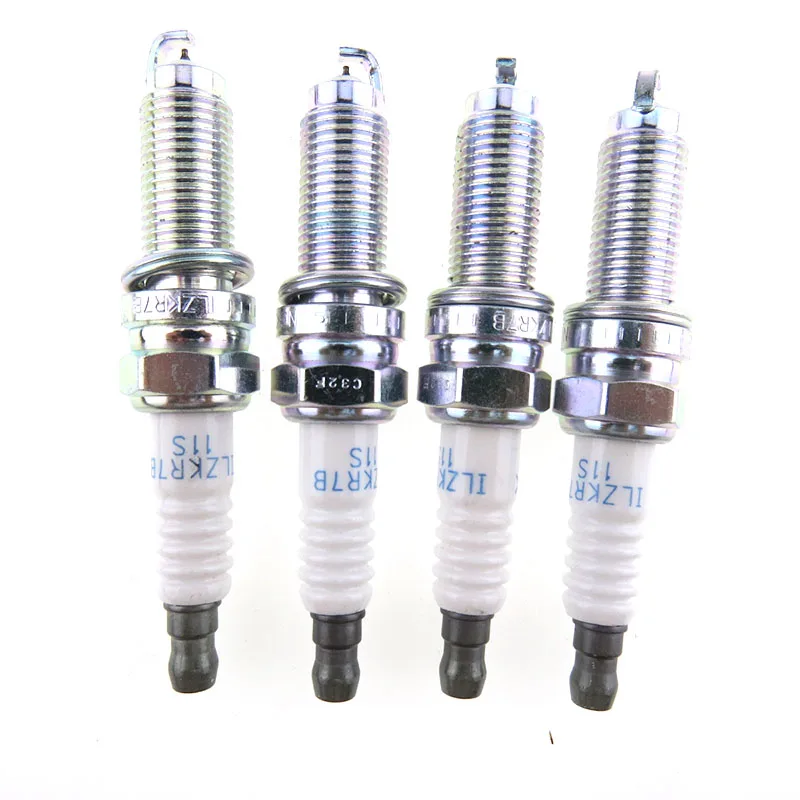 Iridium Spark Plug 12290 R48 H01 ILZKR7B 11S For Honda Accord Acura MDX TL TSX 12290-R48-H01 ILZKR7B-11S 01