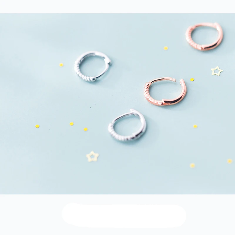 MloveAcc, корейская мода, 925 пробы, Серебряный круг, роза, золотистые серьги-кольца для женщин, свадьба, помолвка, серебро, 925, ювелирное изделие
