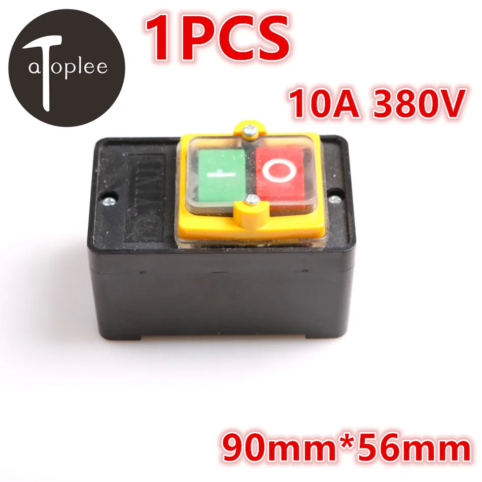 1PCS 380V 10A ON/OFF Water Proof Push Button Switch Electrical