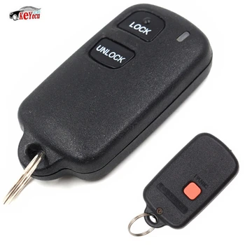 

KEYECU New Remote Car Key Fob 2+1 Button 433MHz for Toyota Sequoia 03 - 07 Tacoma/Tundra 98-04 Corolla 09-10 FCC ID: ELVATDD