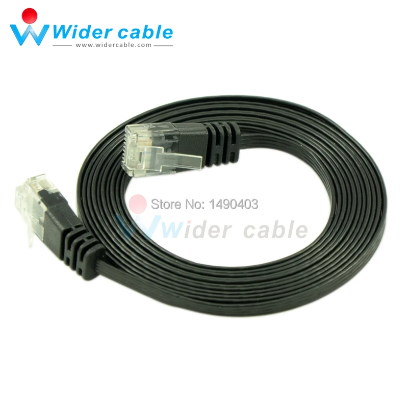

7ft Ultra Slim CAT6 Ethernet Lan Flat Network Cable