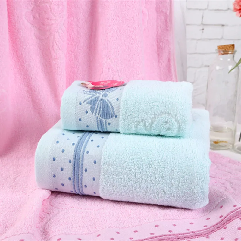High Quality Towels Set Soft Absorbent 100 Cloth Jacquard Bath Towel