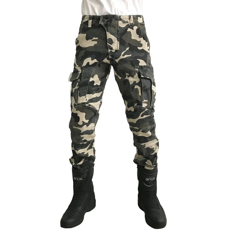 

K Camouflage pants jeans motorcycle riding on the road Fall four-piece protection distribution Drop Resistancejacket
