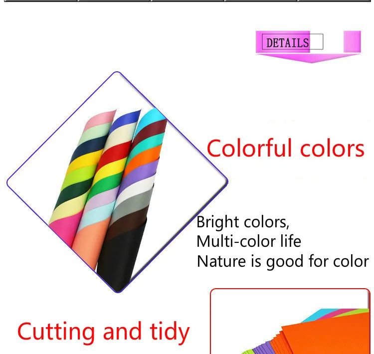 Gramas de Papel Arte da Cor Importada em Holland Manual de Impressão Folhas Colorido Cartão Duro Cor Papelão Crianças Manual a4 100 230 6 Papel p cópia