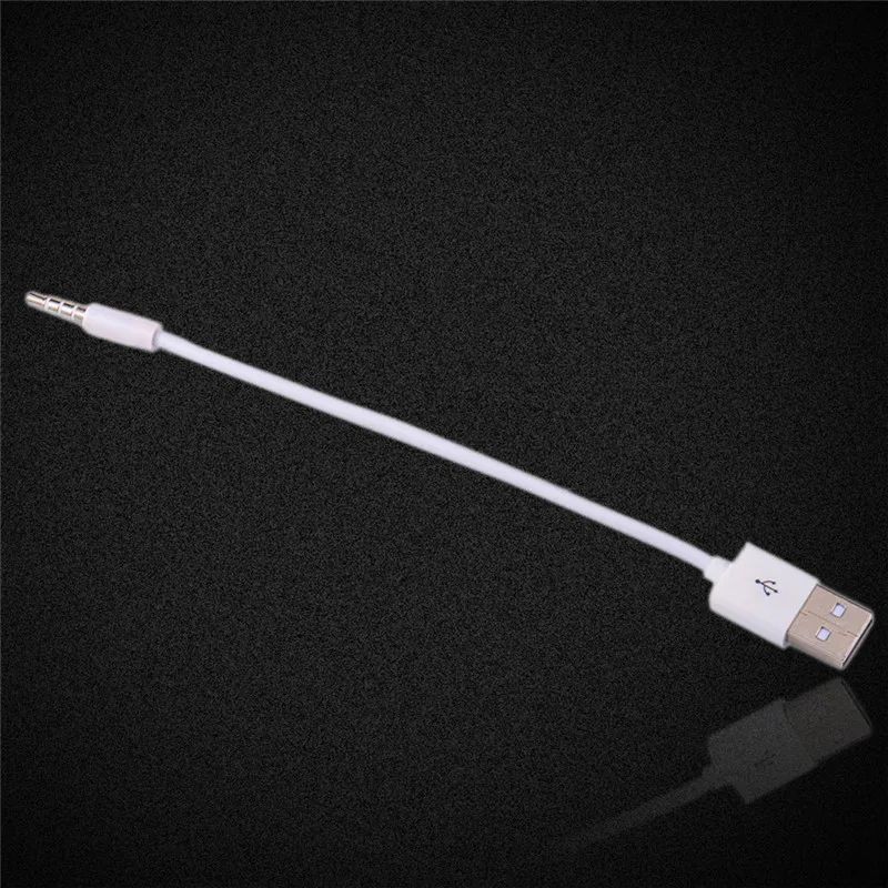 

High quality 3.5 mm USB 2.0 Data Sync Charger Transfer Cable for iphone Shuffle Cable de la computadora pci-e riser