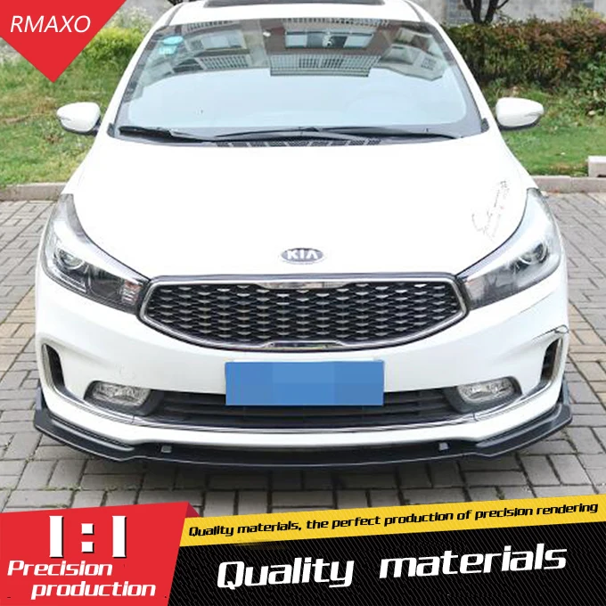 

For FORTE K3 Rear spoiler ABS Rear front Bumper Diffuser Bumpers Protector For KIA K3 Body kit bumper rear lip rear spoiler