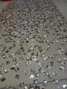 

New design JRB-102211 glued glitter african tulle lace Modern design french net lace fabric for wedding dress