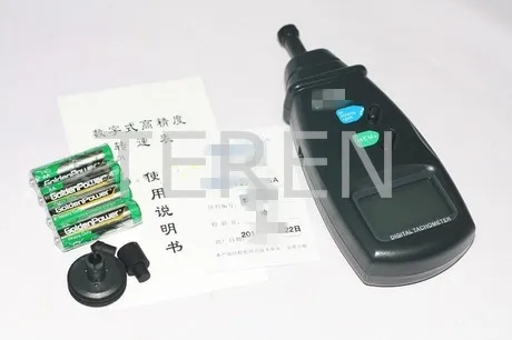 Digital Contact Type Tachometer Revolution Meter Digital Speedometer Tachometer DT-2235A  -1