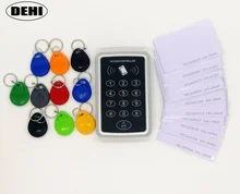 125KHz RFID Access Control System + 100pcs RFID Tags ( or Cards ) Security Proximity Entry Door Lock Strong Anti-jamming
