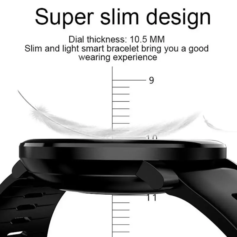 New K9 smart watch 1.3 inch IPS color screen bracelet IP68 waterproof heart rate sphygmomanometer fitness tracker smart bracelet