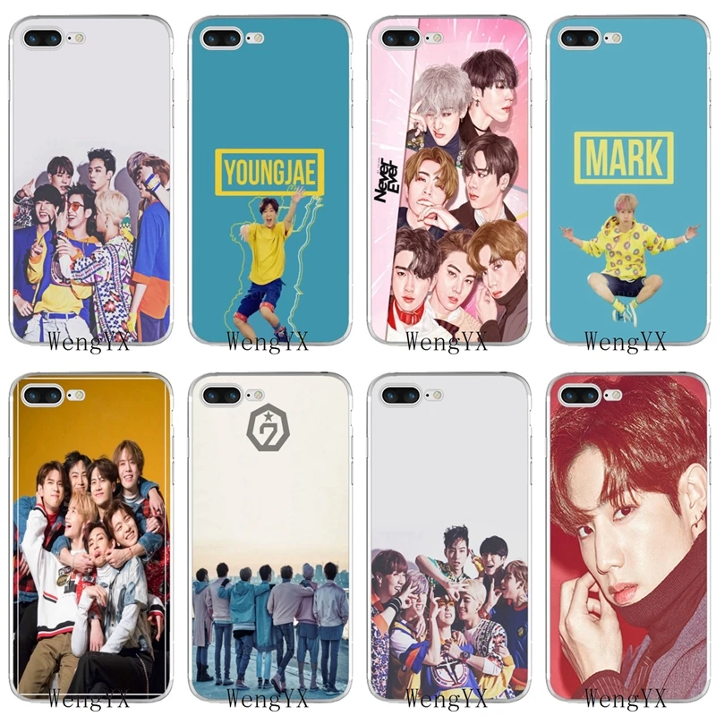 Kpop Got7 Jinyoung Jackson Mark тонкий силиконовый мягкий чехол для телефона из ТПУ LG G2 G3 mini spirit