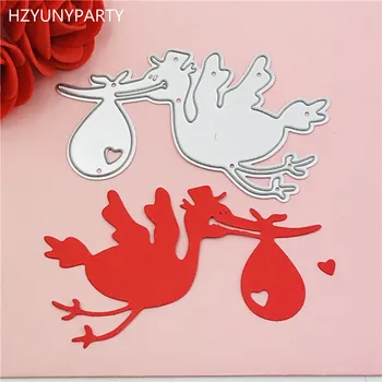 

New Bird die cuts,Duck metal die cutting dies in scrapbooking embossing folder suit for sizzix big shot cutting machine